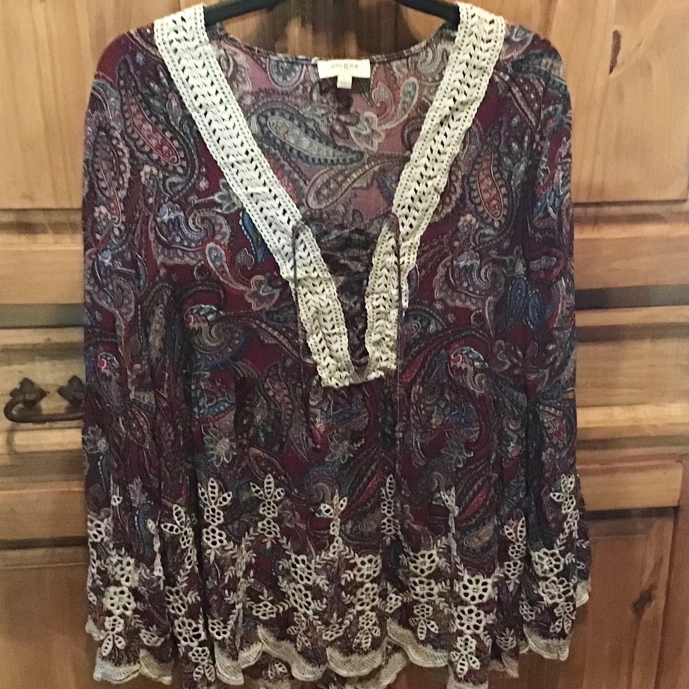 UMGEE Ladies Large Boho long tunic top